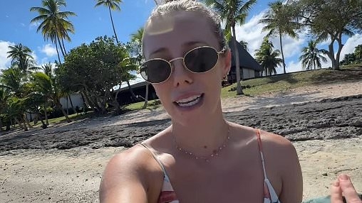 Controversial influencer Sarah's Day slams her son's school after she was scolded for pulling the six-year-old out of classes for a family trip to Fiji