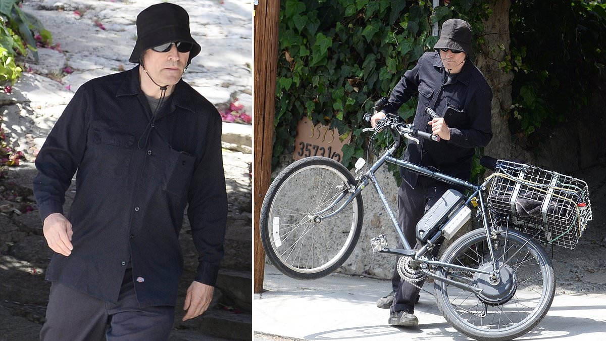 EXCLUSIVE Back to the Future star, 61, looks unrecognizable on rare public outing... can you guess who he is?