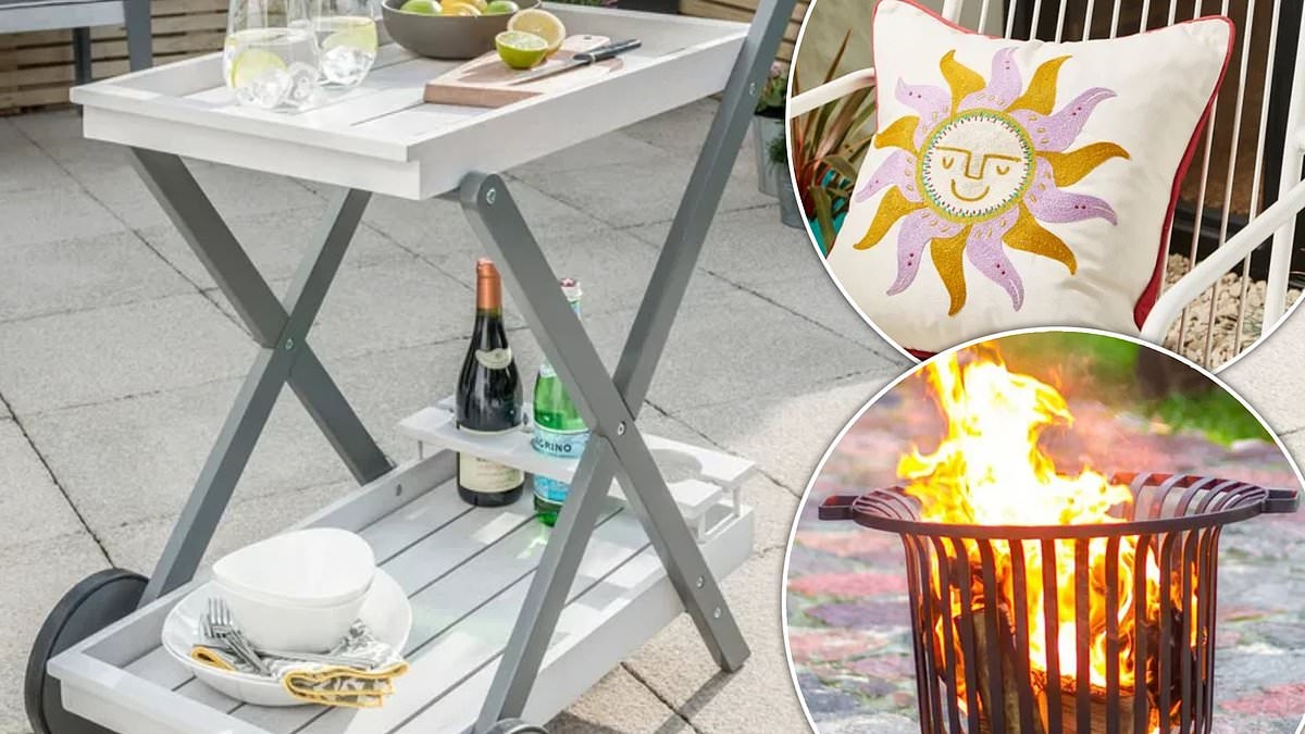 10 affordable garden buys from Dunelm to make the most of the weather before it disappears - with prices from £7.50