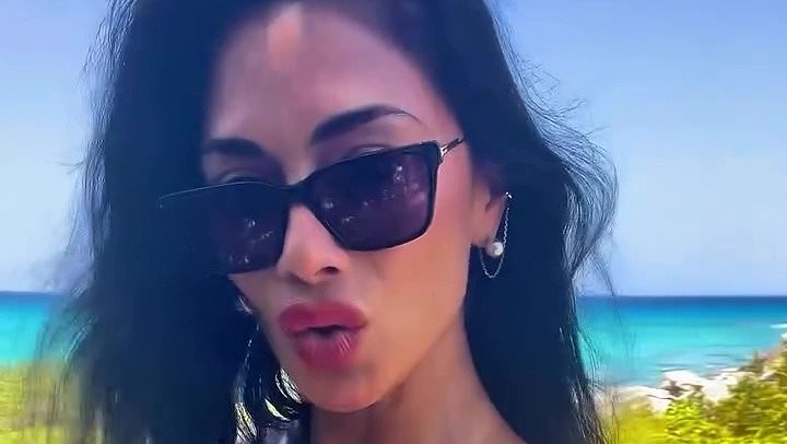 Nicole Scherzinger displays jaw-dropping figure in an array of bikinis as she shares sizzling throwback video