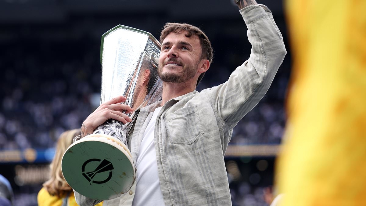 John Terry aims another thinly-veiled dig at James Maddison after winning trophy at Spurs star's golf foundation event