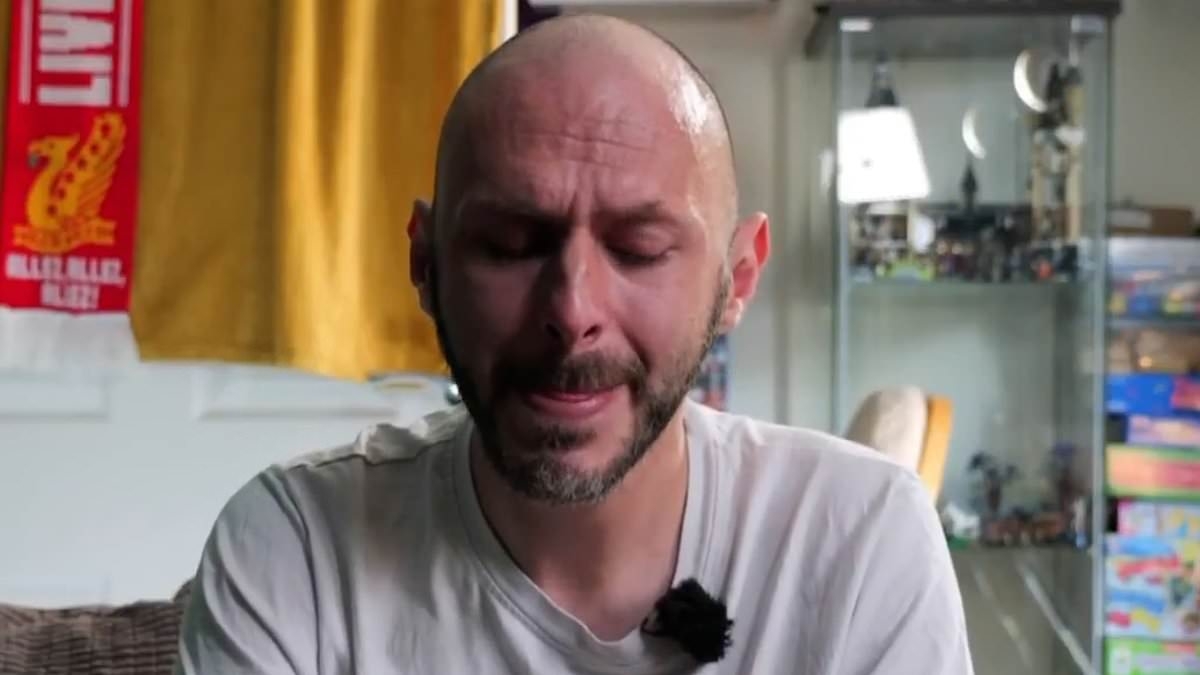 'I thought I was in hell' Liverpool crash victim breaks down as he reveals moment he found his five-month-old baby after he was thrown 15ft across road by 'drug driver'