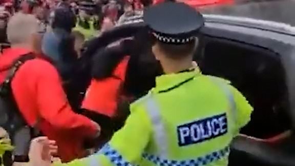 EXCLUSIVE Liverpool parade suspect's wife found out about horror 'when she saw her car on the news': Details of middle-class father's life are revealed after dozens hurt in 'car attack'