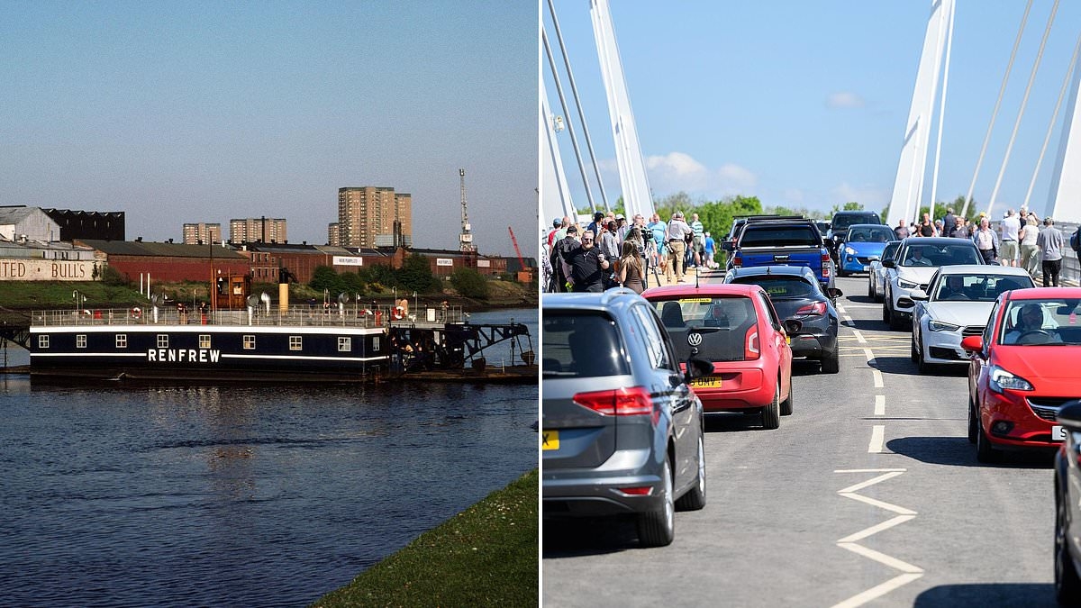 JOHN MACLEOD: The Clyde no longer clangs with the sound of hammers, but still the silver ferry glides across its waves