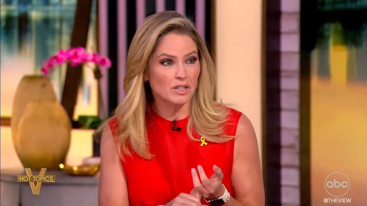 The View's Sara Haines doles out brutal advice to Trump-hating viewers that they won't want to hear