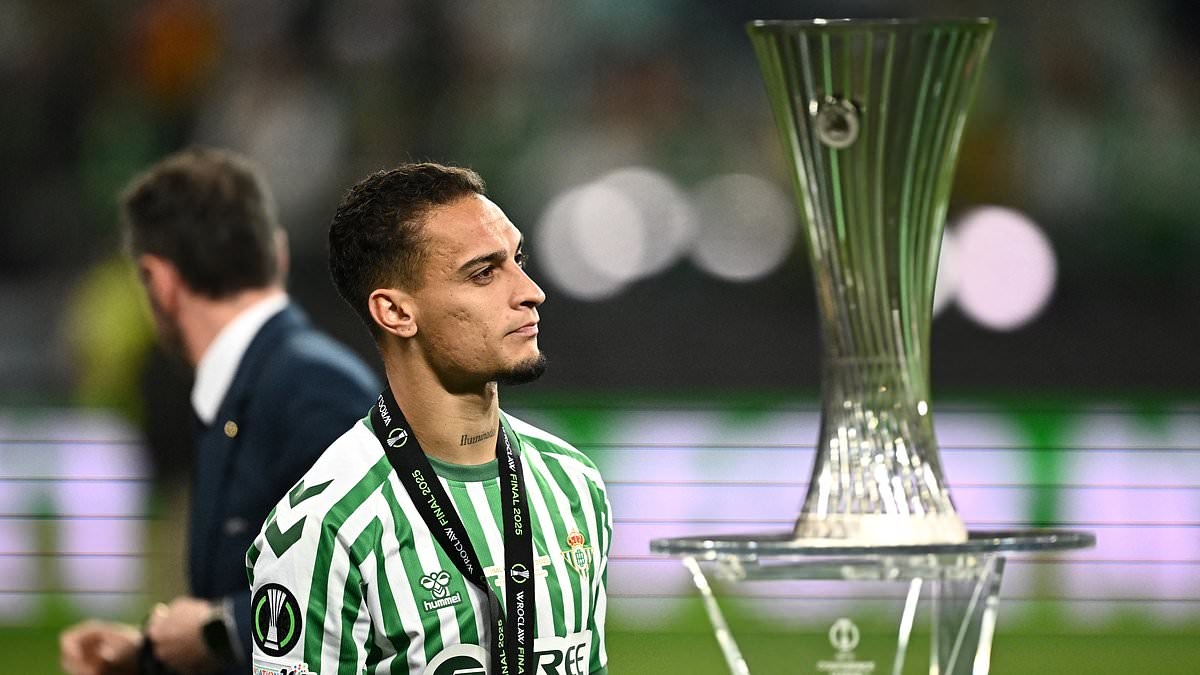 Emotional Antony gives update on Man United future and explains why Real Betis fell apart in Conference League final against Chelsea