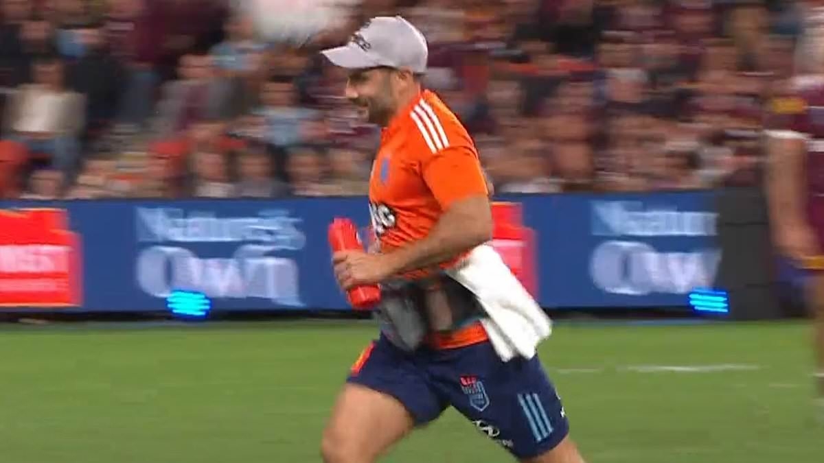 Damning new footage catches NSW State of Origin trainer red-handed in unsportsmanlike act