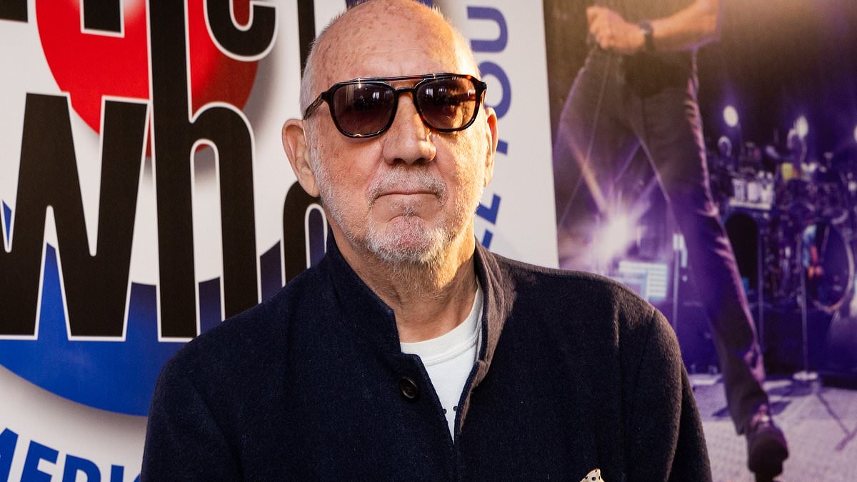 The Who guitarist Pete Townshend makes cryptic comment about 'the end' after iconic rock band announced their farewell tour