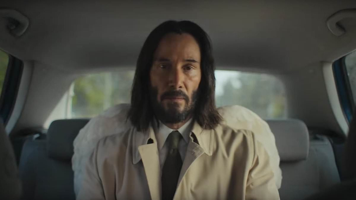 Keanu Reeves transforms into 'inept' guardian angel as he stars alongside Sandra Oh, Seth Rogen and Keke Palmer in Aziz Ansari's directorial debut Good Fortune