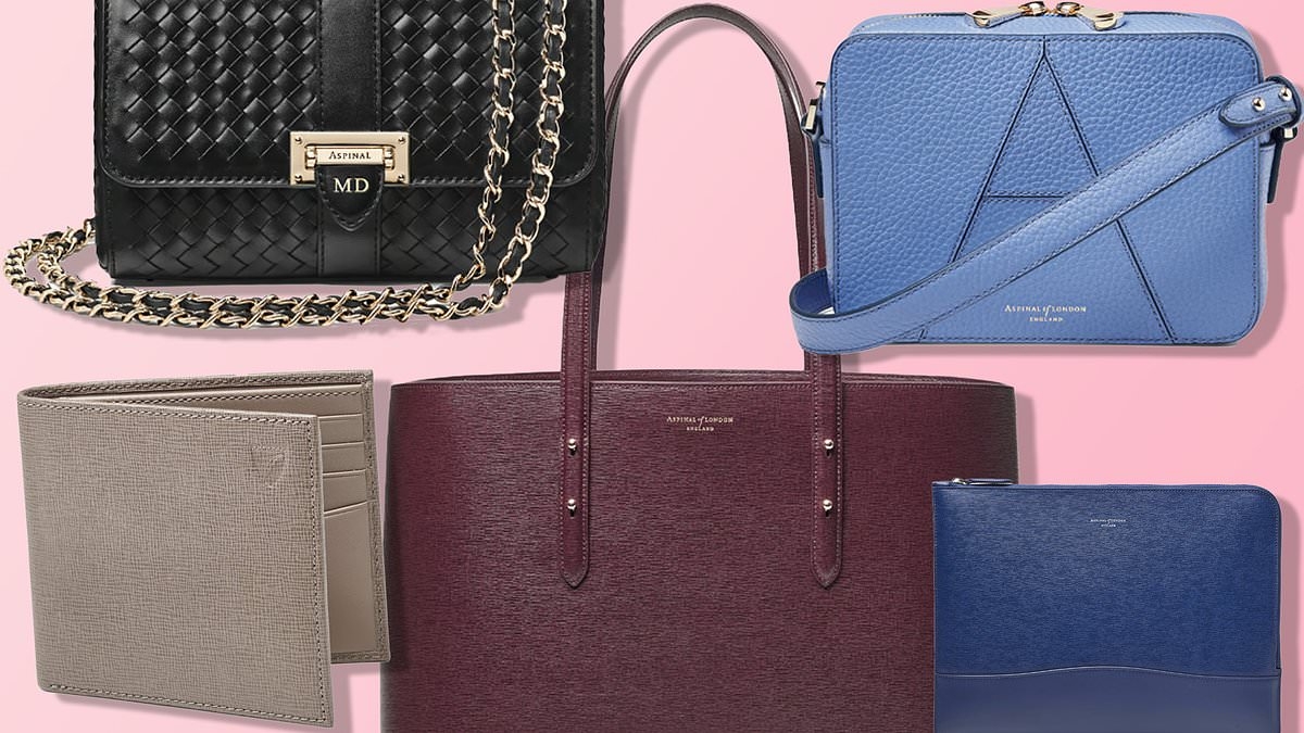 Kate Middleton carries it - now you can too! Aspinal of London's iconic handbags are now up to 50% off - don't miss these sale picks from just £50