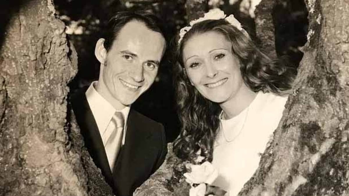EXCLUSIVE Pictured on their wedding day: The 'worst mass paedophile who ever lived' and the wife who allegedly helped hide his crimes - despite her own niece being his first victim
