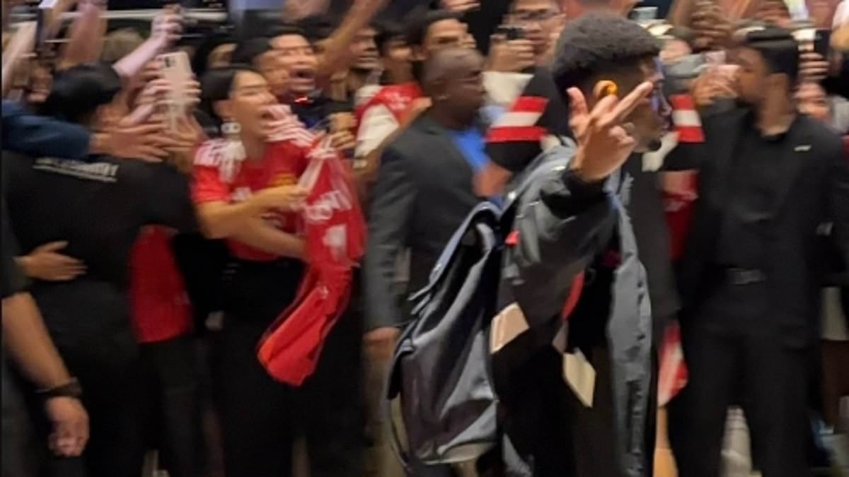 EXCLUSIVE Revealed: The real reason why Amad Diallo stuck his middle finger up at Man United fans in Malaysia after embarrassing friendly defeat