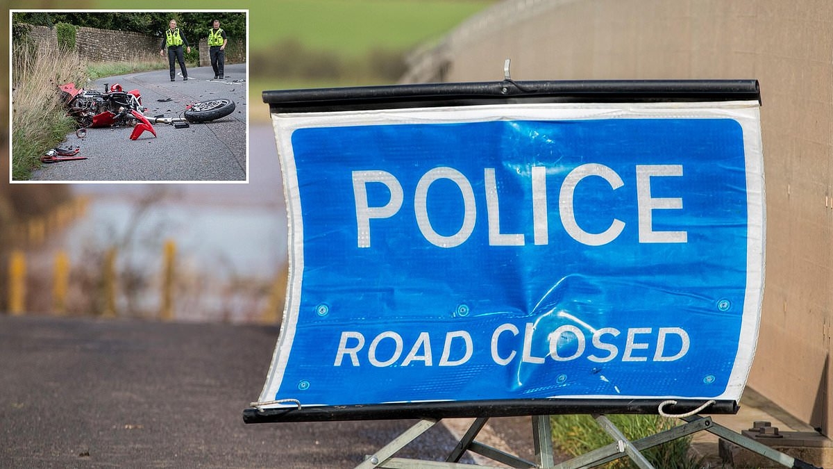 Deaths on Britain's roads INCREASED last year with a 9% rise in motorcyclist fatalities
