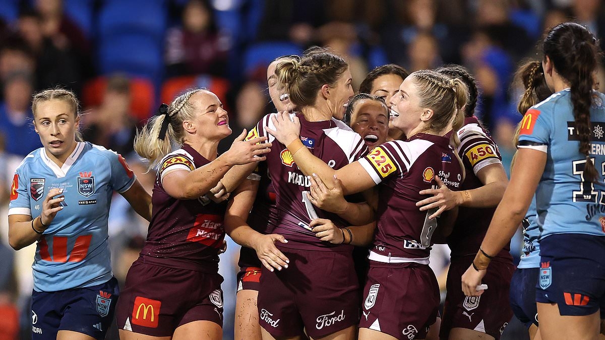 Queensland spoil New South Wales' party as the Blues fail to cap off Women's State of Origin Series victory with a whitewash
