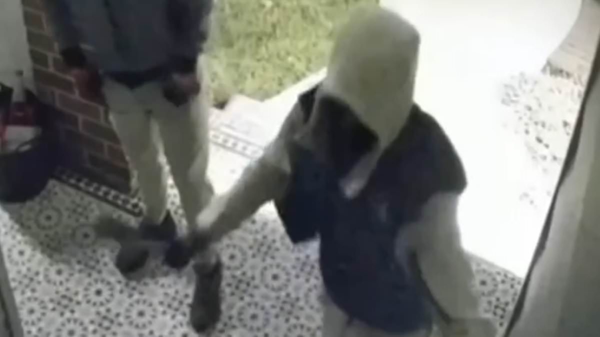 Residents in Bec Judd's ritzy Bayside neighbourhood utterly terrified after masked thugs with machetes stormed couple's home