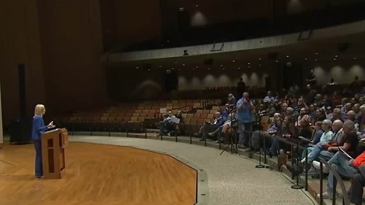 Iowa town hall descends into CHAOS as crowd turns on pro-Trump congresswoman