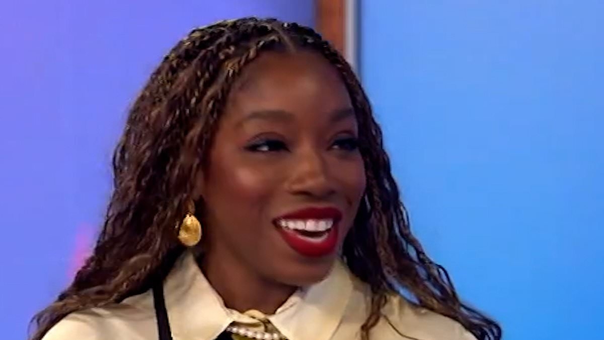 I don't have any regrets... we made magic, reveals singer Estelle live on Loose Women as she discusses Kanye West collaboration American Boy after being probed about 'controversial' rapper