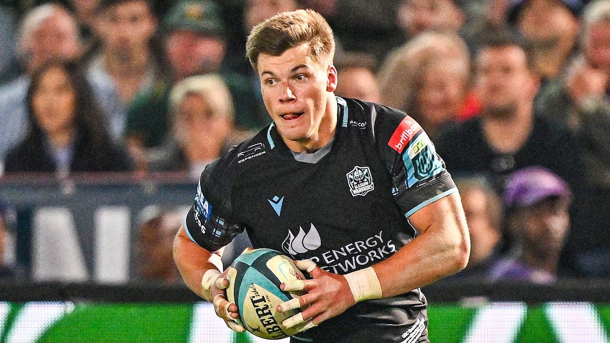 Glasgow centre Huw Jones ruled out of URC play-off clash... but head coach Franco Smith insists Achilles injury will NOT harm his Lions chances