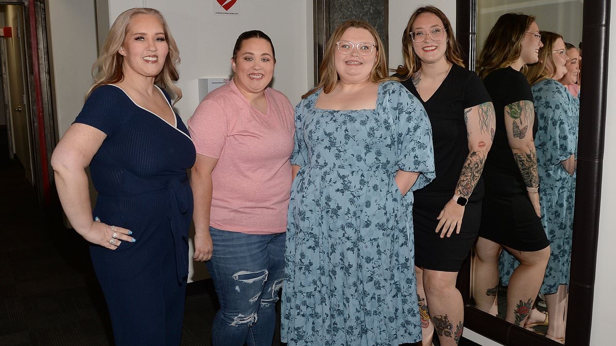 Mama June takes first photo in years with daughters Honey Boo Boo, Lauryn Efird, and Jessica Shannon after money drama