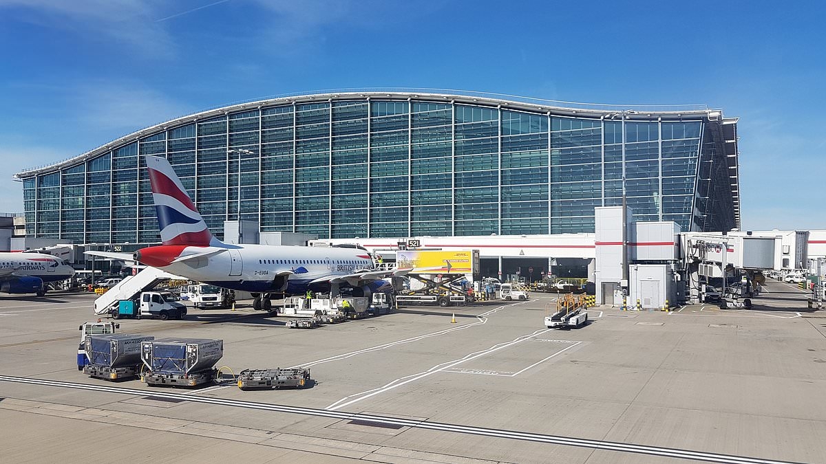BREAKING NEWS Heathrow Airport's Terminal Three is evacuated as police 'investigate suspect package'
