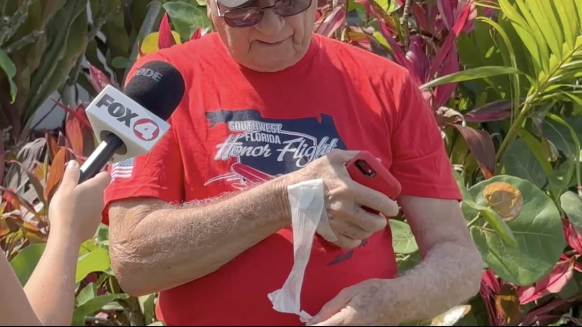 Shocking injuries of old man viciously attacked by unlikely beast in stunning coastal Florida town