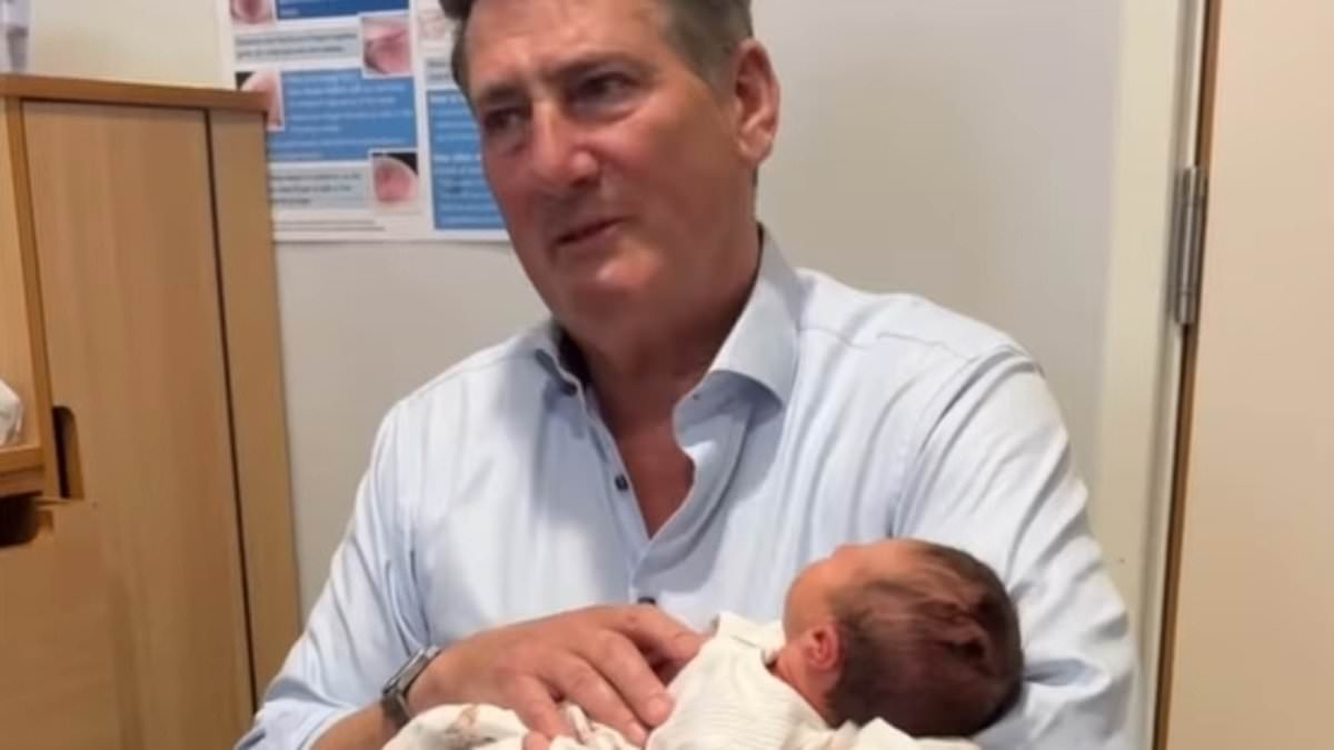 Spandau Ballet star Tony Hadley, 64, becomes a grandfather for the first time as his daughter gives birth to a baby boy