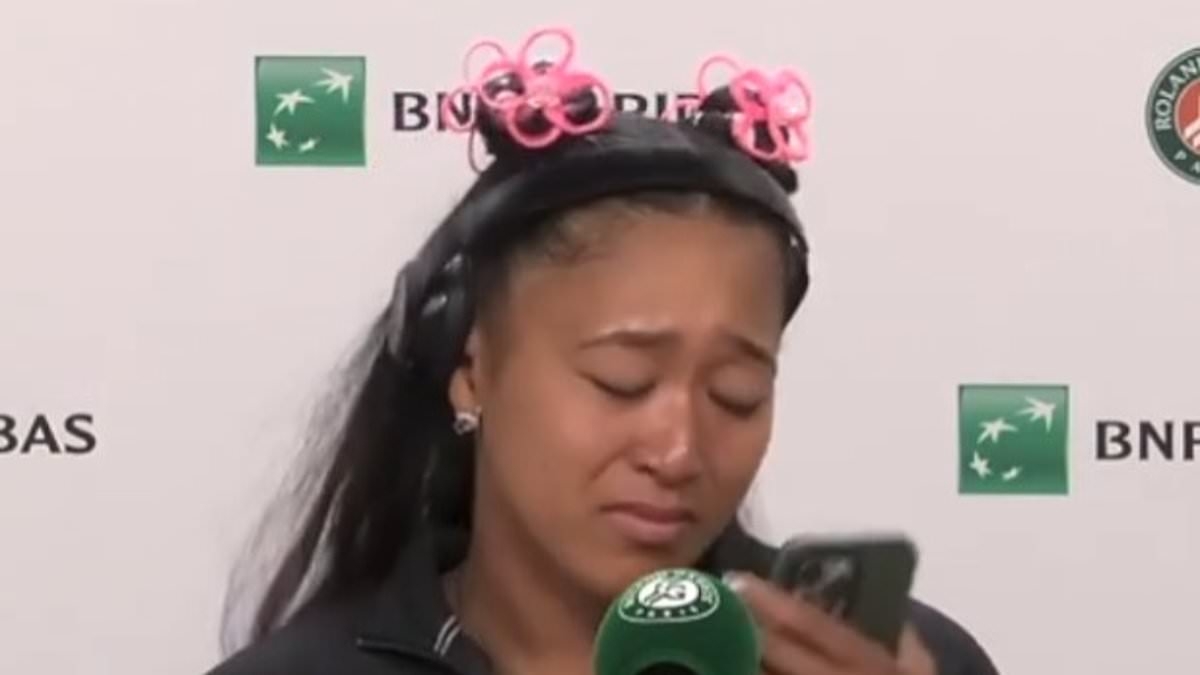Naomi Osaka reveals debilitating injury after tearful French Open exit as she hints at tennis break