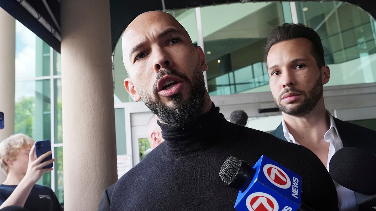Andrew Tate and brother Tristan reveal they WILL return to the UK for trial after being charged with rape, human trafficking and prostitution offences against three women