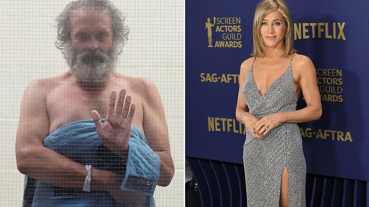 Jennifer Aniston's 'stalker' showcases dramatic new look as judge rules whether he can stand trial