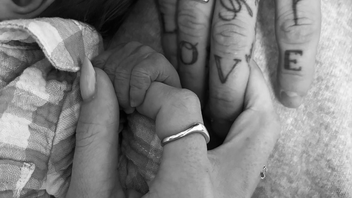 Ex On The Beach star welcomes first child and reveals baby boy's very unusual name