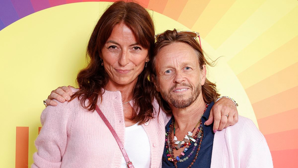 Loved-up Davina McCall cosies up to her partner Michael Douglas as they join ab-flashing Nadiya Bychkova at star-studded event celebrating DJ Pete Tong at Royal Albert Hall