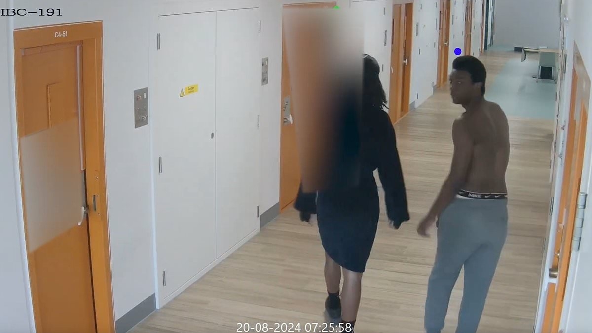 Chilling moment prisoners smirk before killing fellow inmate in brutal 37-second attack - before calmly walking away