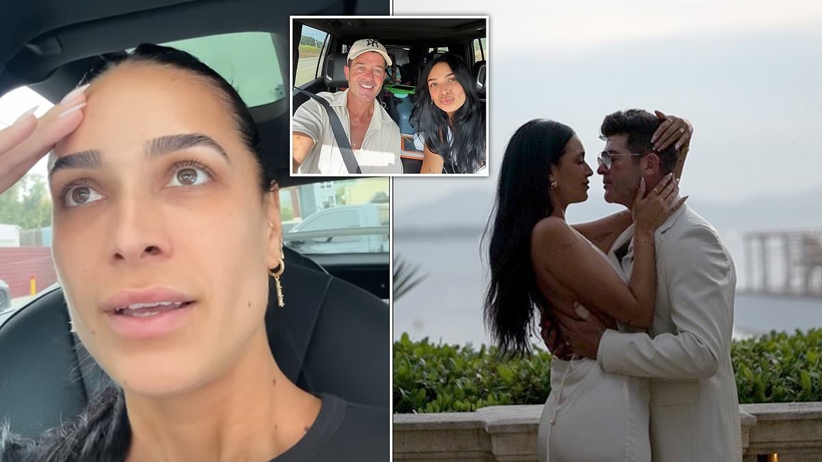 Robin Thicke's much younger bride-to-be April Love Geary 'nauseous' ahead of wedding this weekend