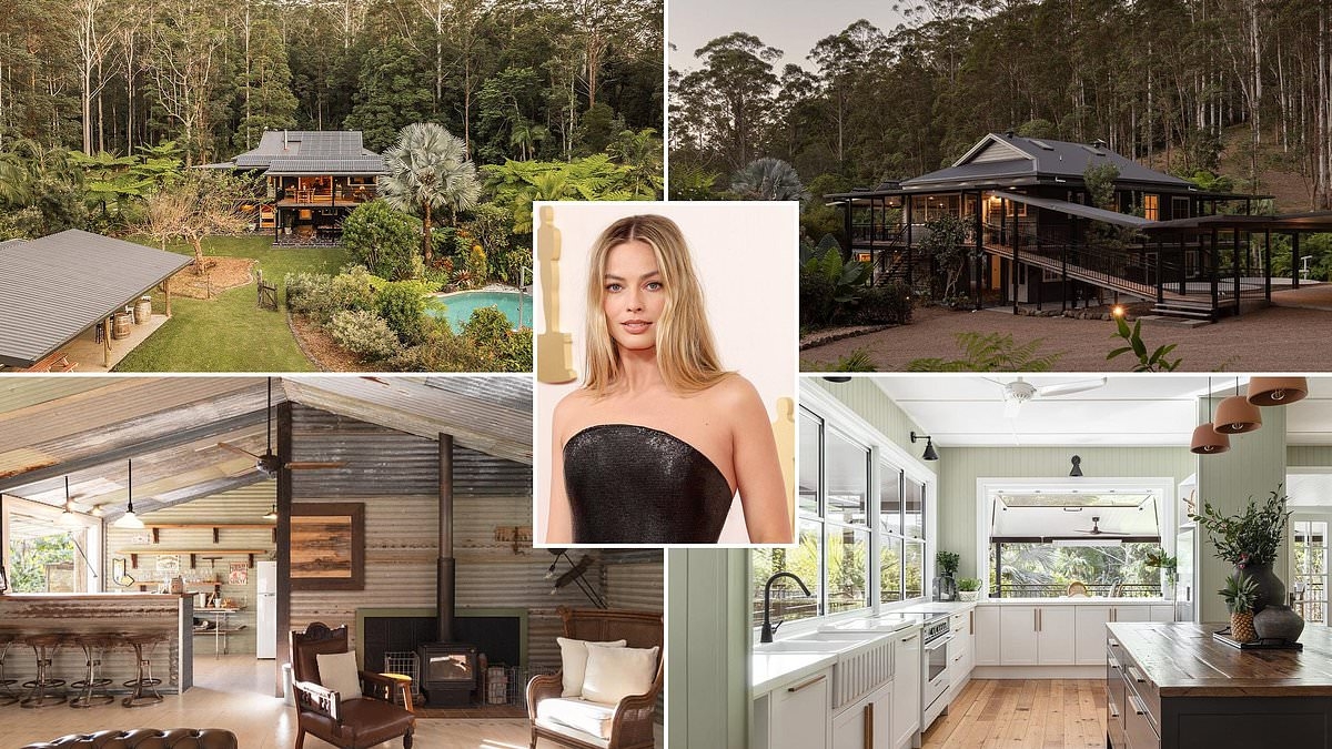 Margot Robbie's secret Gold Coast farm getaway hits the market for $4.9million