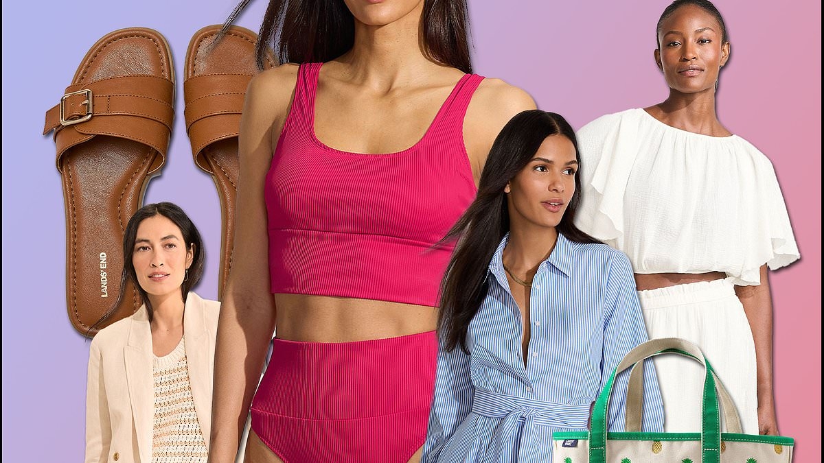 Shop the BEST of summer fashion at Lands' End with these 10 effortlessly cool pieces starting at just $40