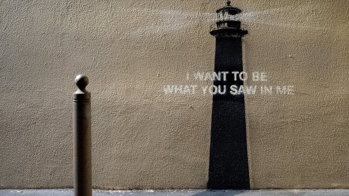 New Banksy is unveiled but its location is kept under wraps… do YOU know where it is?