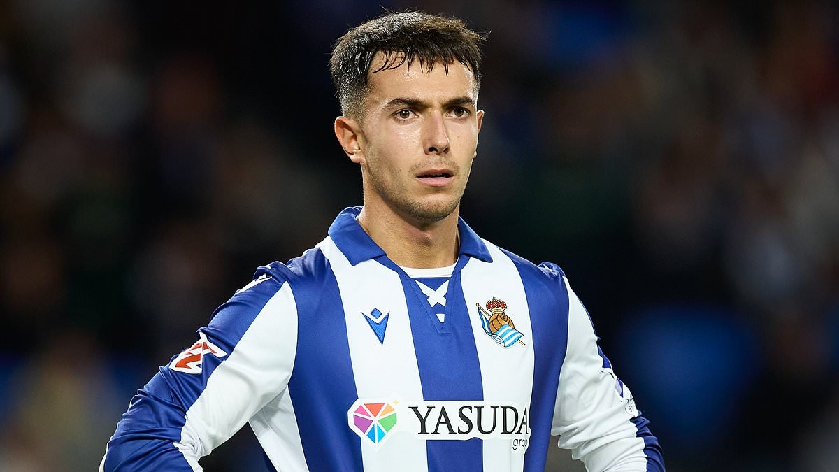 Real Sociedad chief urges Martin Zubimendi to SNUB Arsenal - as Spaniard 'gets set for Gunners medical ahead of £51m move'