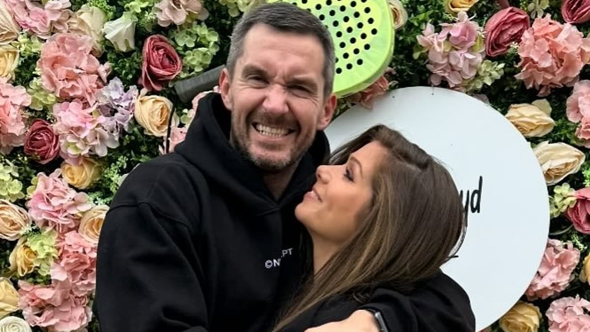 Hollyoaks star Nikki Sanderson puts on a loved-up display with her boyfriend Anthony Quinlan after quitting Channel 4 soap