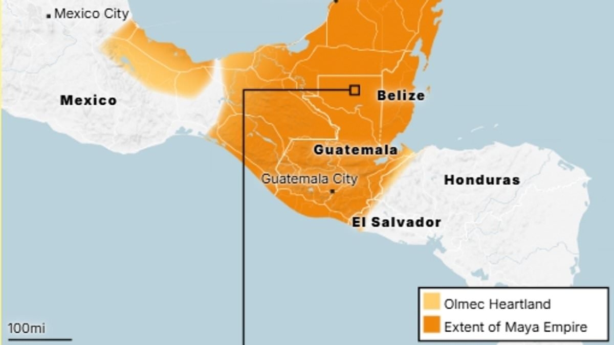 Lost city is discovered in Guatemala after 3,000 YEARS: Mysterious settlement dubbed Los Abuelos was 'one of the most important ceremonial centres' of the Maya civilization