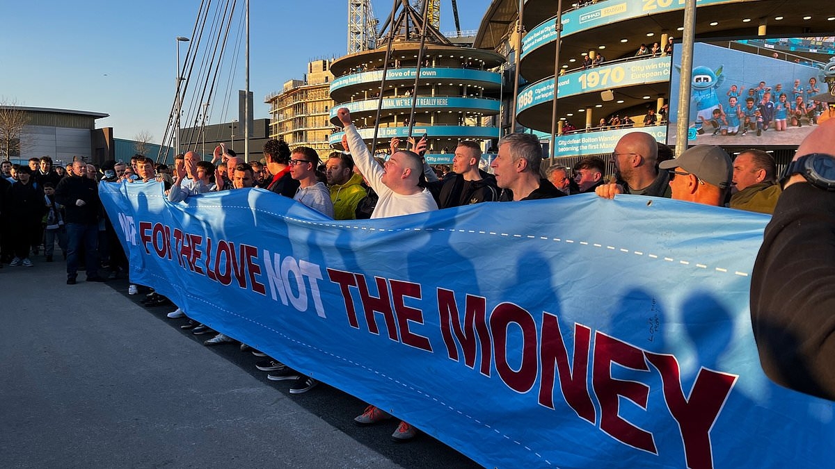Man City chairman reveals he was 'not OK' with how ticket issues played out as club 'work hard to find solutions' after fan protests at the Etihad