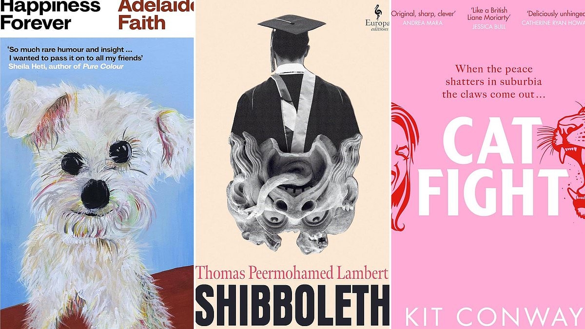 Dazzling debut novels from new talent; SHIBBOLETH by Thomas Peermohamed Lambert, CAT FIGHT by Kit Conway, HAPPINESS FOREVER by Adelaide Faith