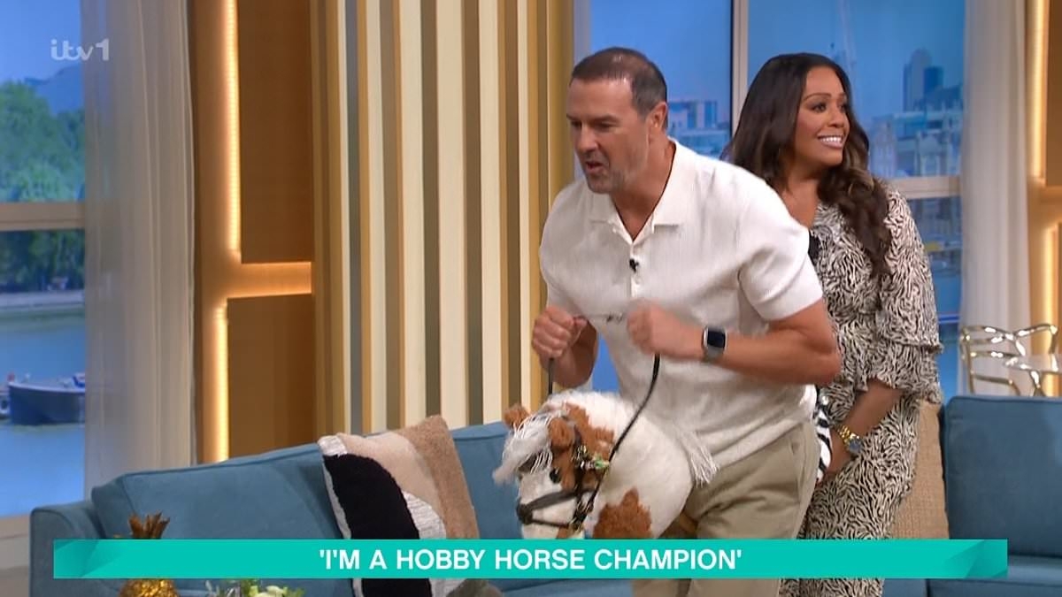 This Morning fans as they are left in hysterics as Paddy McGuinness has a go at unique hobby live on air
