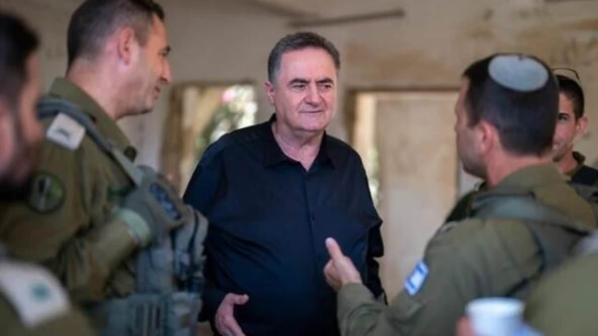 'We will build a Jewish Israeli state' in West Bank, Netanyahu's defence minister declares - calling it 'a clear message to Emmanuel Macron and his associates'