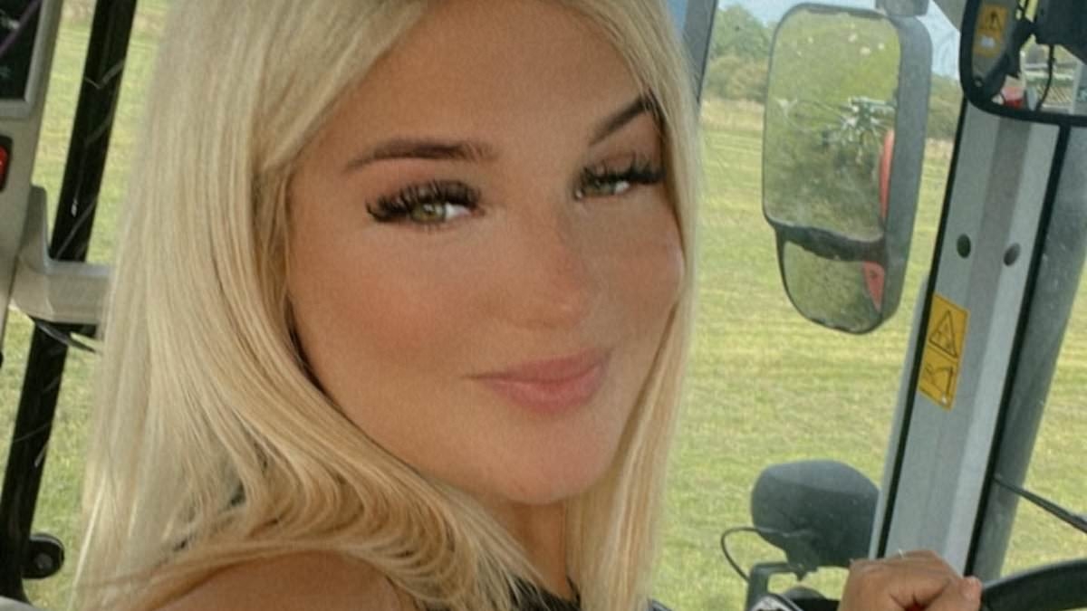New Diddly Squat farmhand Harriet Cowan takes cheeky swipe at boss Jeremy Clarkson as glam blonde claims not all farmers are 'old men with beer bellies'