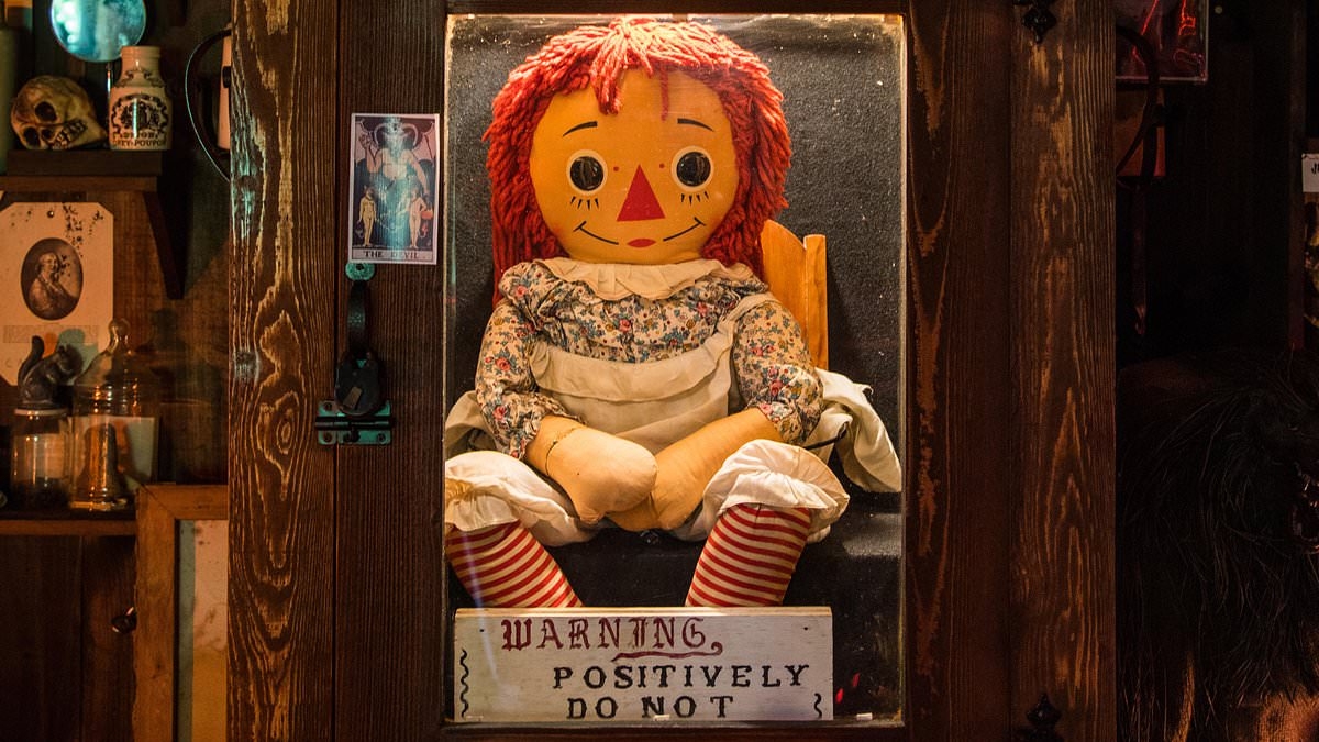 EXCLUSIVE Paranormal experts DEFEND taking 'evil' doll Annabelle on tour and reveal new strange encounters