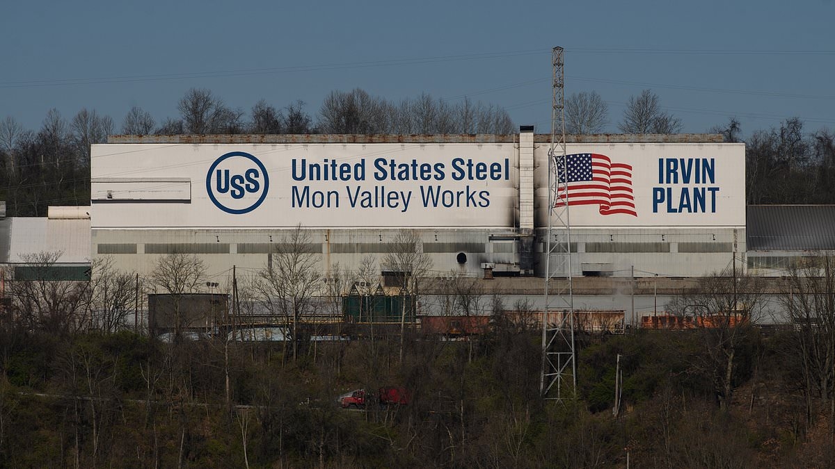 Trump heads to Rust Belt to tout his big beautiful 'steel deal'...but a major player is staying away