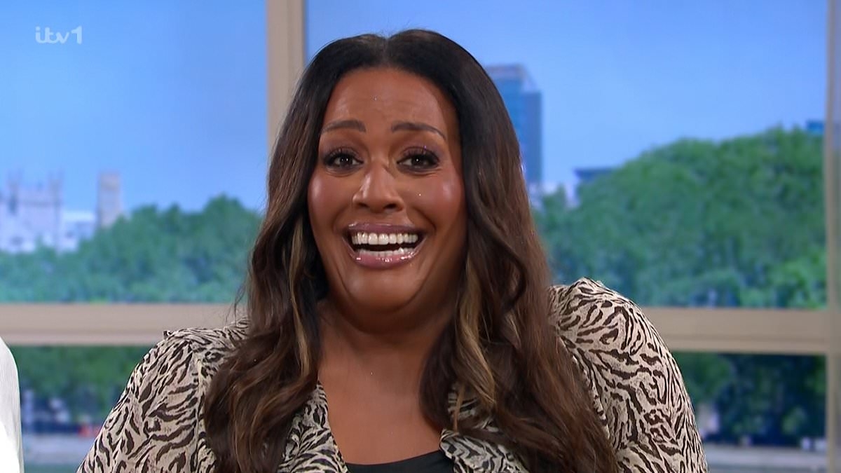 This Morning's Alison Hammond leaves co-host Paddy McGuinness in hysterics as she suffers huge make-up blunder live on air