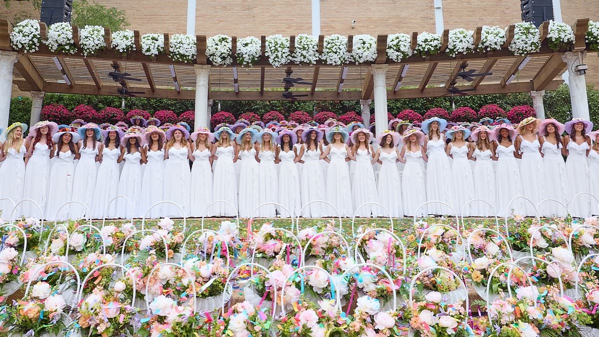 Secrets of the picture perfect graduation ceremony at elite $33K-a-year private school