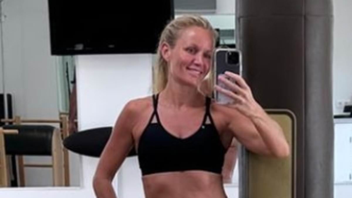 EXCLUSIVE Davinia Taylor, 47, claims infrared saunas 'saved her life' after she gave up her wild lifestyle for sobriety and biohacking