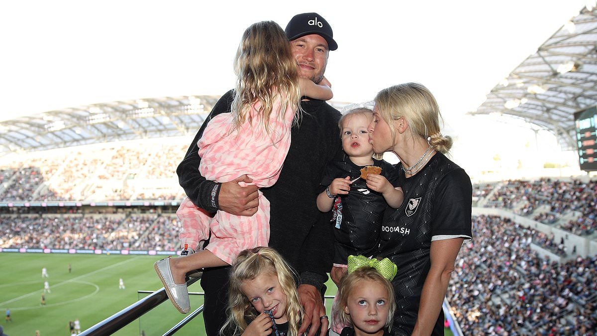 NFL star stunned passengers by 'abandoning wife and four kids' for first-class seat on flight